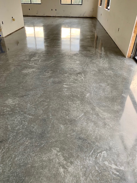 epoxied floors