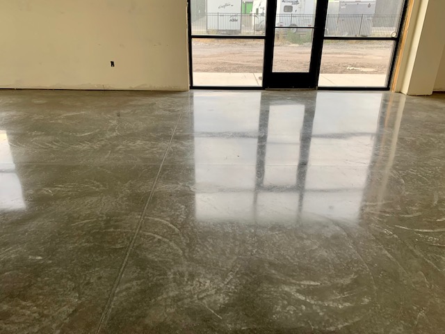 epoxied floors